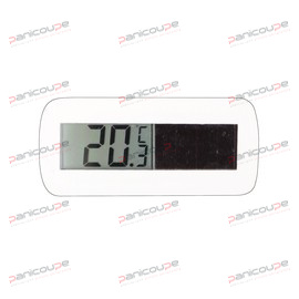 SOLAR-POWERED LCD DIGITAL THERMOMETER (BATTERY-FREE) product photo