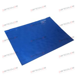 BLUE PVC CANVAS CARPET 495X369MM product photo