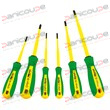 SET OF 6 BI-MATERIAL SCREWDRIVERS product photo