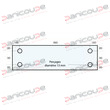 850 X 250 MM OVEN WINDOW WITH SERIGRAPHY product photo