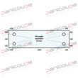 OVEN WINDOW 710 X 210 MM WITH SERIGRAPHY product photo