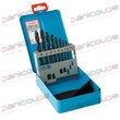SET OF 10 HSS DRILLS product photo