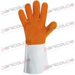 KNURLING GLOVES - FLAME-RETARDANT LEATHER product photo