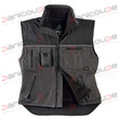GILET RIPSTOP NOIR/GRIS ANTHRACITE product photo