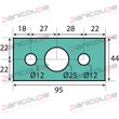 NOZZLE TUBE GASKET product photo