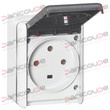 SOCKET 3P + T ETANCHE 32A PLEXO product photo