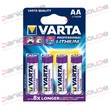 BLISTER PACK OF 4 LITHIUM AA BATTERIES - 1.5 V product photo