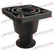 BLACK ADJUSTABLE FEET - 80 TO 100 MM product photo