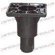 BLACK COMPOSITE ADJUSTABLE FEET - MAX. LOAD 1200 KG - HEXAGONAL END CAP product photo