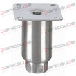 ALL STAINLESS STEEL ADJUSTABLE FEET - MAX. LOAD 900 KG - 100 TO 144 MM product photo