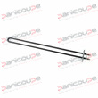 Application: Bridle-marie flange 70 x 22<BR/>Long. 480<BR/>Width.35<BR/>Power 1000 W<BR/>Power supply 230W BAIN-MARIE RESISTORS FLANGE 70 X 22 product photo