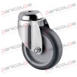 STAINLESS STEEL SWIVEL CASTORS WITHOUT BRAKE product photo