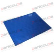 BLUE PVC CANVAS CARPET 495X369MM product photo
