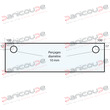 GLASS 720 X 190 X 6 MM - VF19 product photo